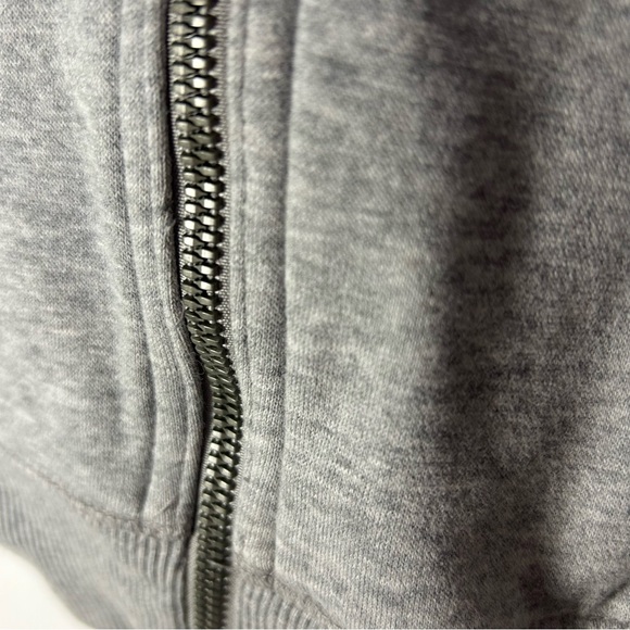 Reebok Heather Gray Zip-Up Hoodie w/ Front Pockets - S/P - Picture 4 of 11